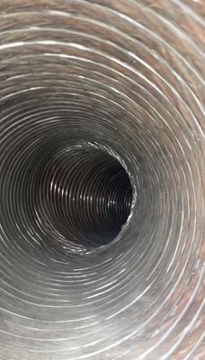Clean air duct after service